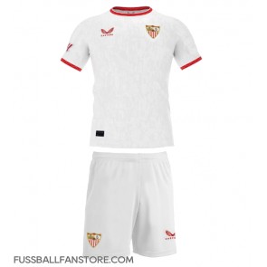 Sevilla Replik Heimtrikot Kinder 2024-25 Kurzarm (+ Kurze Hosen)